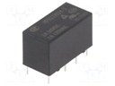 Relay: electromagnetic; DPDT; Ucoil: 24VDC; 1A/125VAC; 2A/30VDC; 2A
