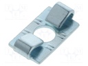 Mounting coupler; for profiles; Width of the groove: 5mm; V: ESD