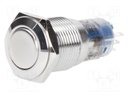 Switch: vandal resistant; Pos: 2; DPDT; 0.5A/220VAC; IP40; ON-ON