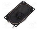 Loudspeaker; shielded,general purpose; 2W; 8Ω; 41x71x27mm