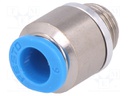 Push-in fitting; threaded,straight; G 1/8"; outside; -0.95÷6bar