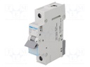 Circuit breaker; 230VAC; Inom: 25A; Poles: 1; DIN; Charact: B; 6kA