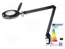 Desktop magnifier with backlight; Mag: 5dpt(x2.25); 9W; Plug: EU