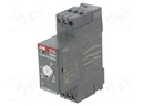 Timer; Leads: screw terminals; DIN; Range: 0,8÷8s / 6÷60s