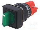 Switch: rotary; Pos: 2; SPST-NO + SPST-NC; 3A/220VAC; 2A/24VDC