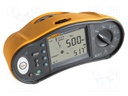 Appliance meter; LCD,with a backlit; 100V/250V/500V/1000V