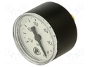 Vacuum gauge; -1÷0bar; 40mm; non-aggressive liquids,inert gases