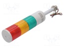 Signaller: signalling column; buzzer,continuous light; LED; IP23