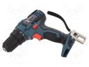 Drill/driver; battery; max.25Nm; 20V; 0,8÷10mm; Charge time: 3÷5h