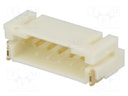 Socket; wire-board; male; 2mm; PIN: 6; SMT; 1A; tinned; -25÷85°C; 100V