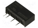 Converter: DC/DC; 1W; Uin: 4.5÷5.5V; Uout: 5VDC; Iout: 200mA; SIP