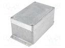 Enclosure: multipurpose; X: 100mm; Y: 160mm; Z: 81mm; aluminium; IP67