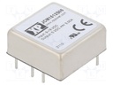 Isolated Board Mount DC/DC Converter, 2:1 Input, ITE, 1 Output, 15 W, 5 V, 3 A