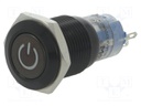 Switch: vandal resistant; Pos: 2; SPDT; 0.5A/220VAC; 1A/24VDC; IP40