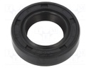 Oil seal; NBR; D: 7mm; -40÷100°C; Shore hardness: 70; Øhole: 27mm