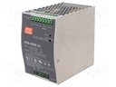 Power supply: DC/DC; 480W; 24VDC; 20A; 67.2÷154VDC; Mounting: DIN