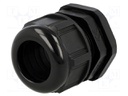 Cable gland; PG29; IP68; Mat: polyamide; black; UL94V-2