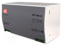 Power supply: switched-mode; 480W; 24VDC; 24÷28VDC; 20A; 2.5kg