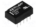 Relay: electromagnetic; DPDT; Ucoil: 5VDC; 0.5A/125VAC; 1A/30VDC