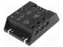 Relay: solid state; Ucntrl: 4÷30VDC; 50A; 24÷240VAC; 3-phase