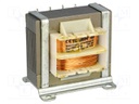 Transformer: mains; 5VA; 230VAC; 6V; 6V; 0.4A; 0.4A; IP00