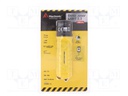 Torch: universal; 700lm; Ø46x146mm; Colour: yellow-black