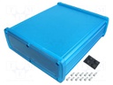 Enclosure: multipurpose; X: 177.6mm; Y: 209mm; Z: 61.1mm; blue