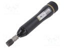 Screwdriver; dynamometric; Series: MicroClick MC5; 165mm; 1÷5Nm