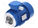 Motor: AC; 3-phase; 0.55kW; 230/400VAC; 1400rpm; 8kg; IP54; -30÷60°C