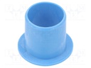 Bearing: sleeve bearing; with flange; Øout: 16mm; Øint: 14mm; blue