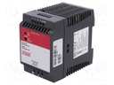 Power supply: switched-mode; 80W; 24VDC; 24÷28.8VDC; 3.3A; 360g