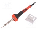 Soldering iron: with htg elem; 25W; 230V; 140g