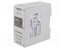 Power supply: switched-mode; for DIN rail; 120W; 24VDC; 5A; 350g