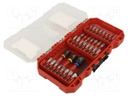 Kit: screwdriver bits; impact; 15pcs.