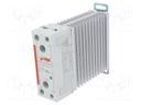 Relay: solid state; Ucntrl: 4÷32VDC; 20A; 24÷660VAC; DIN,on panel