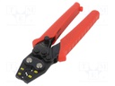 Tool: for crimping; non-insulated solder sleeves; 1.25÷5.5mm2