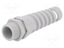 Cable gland; with strain relief; NPT3/4"; IP68; Mat: polyamide