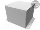 Enclosure: multipurpose; X: 120mm; Y: 120mm; Z: 94mm; 1590; aluminium