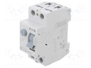 RCD breaker; Inom: 40A; Ires: 30mA; Max surge current: 250A; IP40