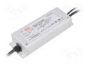 Power supply: switched-mode; LED; 75.6W; 24VDC; 3.15A; 180÷295VAC