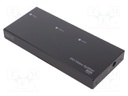 Splitter; HDCP; Colour: black