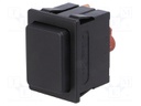 Switch: push-button; Pos: 2; SPST-NO; 16A/250VAC; black; none; IP40