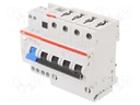 RCBO breaker; Inom: 32A; Ires: 30mA; Poles: 4; 400VAC; DIN; IP20