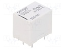 Relay: electromagnetic; SPST-NO; Ucoil: 12VDC; 16A/250VAC; 400mW