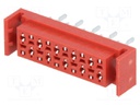 Socket; wire-board; female; PIN: 10; THT; on PCBs; 30V; 1A; -40÷105°C