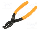 Pliers; for circlip; internal; 12÷25mm; Pliers len: 130mm; angular