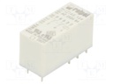 Relay: electromagnetic; DPDT; Ucoil: 12VAC; 8A; 8A/250VAC; 8A/24VDC