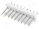 Socket; wire-board; male; PIN: 9; 2.54mm; THT; MTA-100; tinned