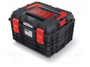 Toolbox; 450x380x297mm; polymer; C BLOCK ALU LOG; 25kg