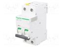 Circuit breaker; 400VAC; Inom: 32A; Poles: 2; DIN; Charact: C; 10kA